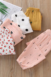 autumn new children's trousers playful and cute pattern soft skin-friendly trousers exclusively for foreign trade