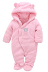 Baby bag foot clothes thickened dress winter cotton clothes autumn and winter, winter baby, climb, baby cotton clothes