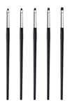 Nail brush 5 Pack of phototherapy pen full black ribs pen set French phototherapy