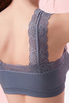 2021 Summer kara with the same paragraph lace beautiful back underwear thin vests bottom tube top no steel ring wrapped chest chest