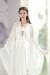 Hanfu female fairy spring and autumn elegant Chinese style, the wind, the old, the old, the super fairy student suit