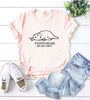 Spot goods! Wish eBay hot European and American casual cute women's t-shirt easy cat round neck short-sleeved female t