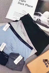 Until-proof men's good underwear large size foreign trade underwear male modal flat corner panties five boxed underwear wholesale