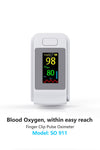 Pingering TFT Oxygen Blood Oxygen Monitor Refinition Oxygen Heart Rate Instrument Foreign Trade