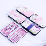 Low-cost wholesale repair group nail knife nail shears set 7 pieces set of beauty nail tool set