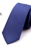 New fashion casual men's polyester wire tie high quality supplies men's light surface flat tie wholesale custom