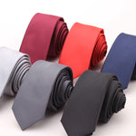 New fashion casual men's polyester wire tie high quality supplies men's light surface flat tie wholesale custom