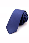 New fashion casual men's polyester wire tie high quality supplies men's light surface flat tie wholesale custom