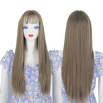 Factory Wholesale Network Red Same Wig Women's Long Dynasty Air Liu Hai Chang send a whole top League set set of fake hair