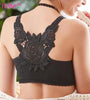 Last Day Buy 2 Get 1 Free ( Add 3 Pcs To Cart )--Rose Embroidery Front Closure Wirefree Bra