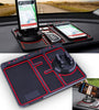 Non-Slip Car Phone Pad For 4-in-1 Car Parking Number Card Anti-Slip Mat Auto Phone Holder Sticky Anti Slide Dash Phone Mount