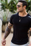 Fitness Bodybuilding Workout Black Tops Clothing