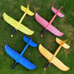 Handpage airplane foam airplane swirling airplane toy throw glider EPP resistance