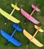 Handpage airplane foam airplane swirling airplane toy throw glider EPP resistance