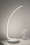 Acrylic Iron Curved Modern Spiral LED