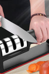 Professional Knife Sharpener diamond Quick Professional 3 Stages Sharpener Knife sharpening Tools Sharpening Stone