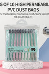 10PCS Macaron toothbrush clean adult bamboo charcoal soft toothbrush Teeth Deep Cleaning Portable Travel Dental Oral Care