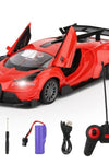 Remote Control Car Model Car Children's Toys For Boys Kids Birthday Gifts  Robots Sports Vehicle  Charging Can Open the Door