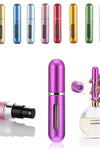 MUB Mini 5ml Refillable Perfume Spray Bottle Aluminum Spray Atomizer Portable Travel Empty Cosmetic Container Perfume Bottle