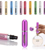 MUB Mini 5ml Refillable Perfume Spray Bottle Aluminum Spray Atomizer Portable Travel Empty Cosmetic Container Perfume Bottle