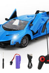 Remote Control Car Model Car Children's Toys For Boys Kids Birthday Gifts  Robots Sports Vehicle  Charging Can Open the Door