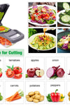 vegetable cutter multifunctional Slicer Fruit  Potato Peeler Carrot Grater Kitchen accessories basket vegetable slicer