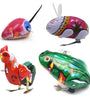 Children's nostalgic classic toy iron frog jumping frog Iron pocket cock adult nostalgic hair strip small toys wholesale