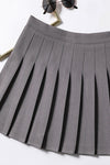 Pleated skirt female spring and summer 2021 new high waist black A word short skirt college wind autumn winter plaid half length skirt manufacturer