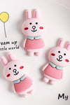 Spot big cartoon doll resin accessories bear mouse duck DIY cream mobile phone shell storage box water cup decoration