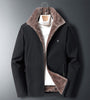 Winter men's jacket plus velvet thick middle-aged warm large size jacket 50-70 dad grandfather old people clothes