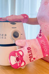 Cute Steamer Insulation Gloves Oven Gloves Microwave Gloves Cartoon Home Kitchen Insulation Gloves