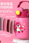 Strawberry Bear Genuine Internet Celebrity Big Belly Cup Double Drink Large Capacity Disney Children's Insulation Cup 316 Sports Water Bottle