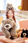 INS Lula Xiong Teddy Bear Helper Water Pills Pillow Cushion Doll Baby Doll Poll Hold Bear