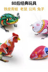 Children's nostalgic classic toy iron frog jumping frog Iron pocket cock adult nostalgic hair strip small toys wholesale