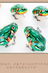 Children's nostalgic classic toy iron frog jumping frog Iron pocket cock adult nostalgic hair strip small toys wholesale