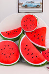 Creative fruit cushion pillow cartoon simulation watermelon cushion plush toy children's birthday gift cross-border new products