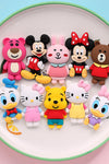 Spot big cartoon doll resin accessories bear mouse duck DIY cream mobile phone shell storage box water cup decoration