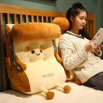 Pillow bedside cushion can be removed and washed back soft bag student dormitory cute bed triangle pillow sofa pillow