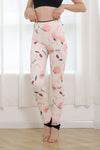 Autumn and winter new 700 grams of sheep, composite positioning leggings fruit love plus velvet thick waist tied women