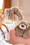 INS Lula Xiong Teddy Bear Helper Water Pills Pillow Cushion Doll Baby Doll Poll Hold Bear