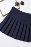 Pleated skirt female spring and summer 2021 new high waist black A word short skirt college wind autumn winter plaid half length skirt manufacturer