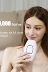 [ZS] Body Bikini IPL 500,000 Flash Depilator Pulses Permanent Laser Epilator Painless For Women Hair Removal Home Use Devices