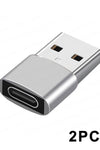 2PCS Converter Charger For iPhone